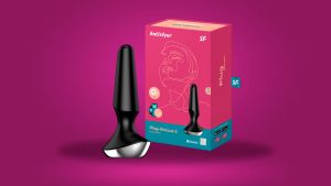 SATISFYER PLUG-ILICIOUS 2 BLACK EIS125